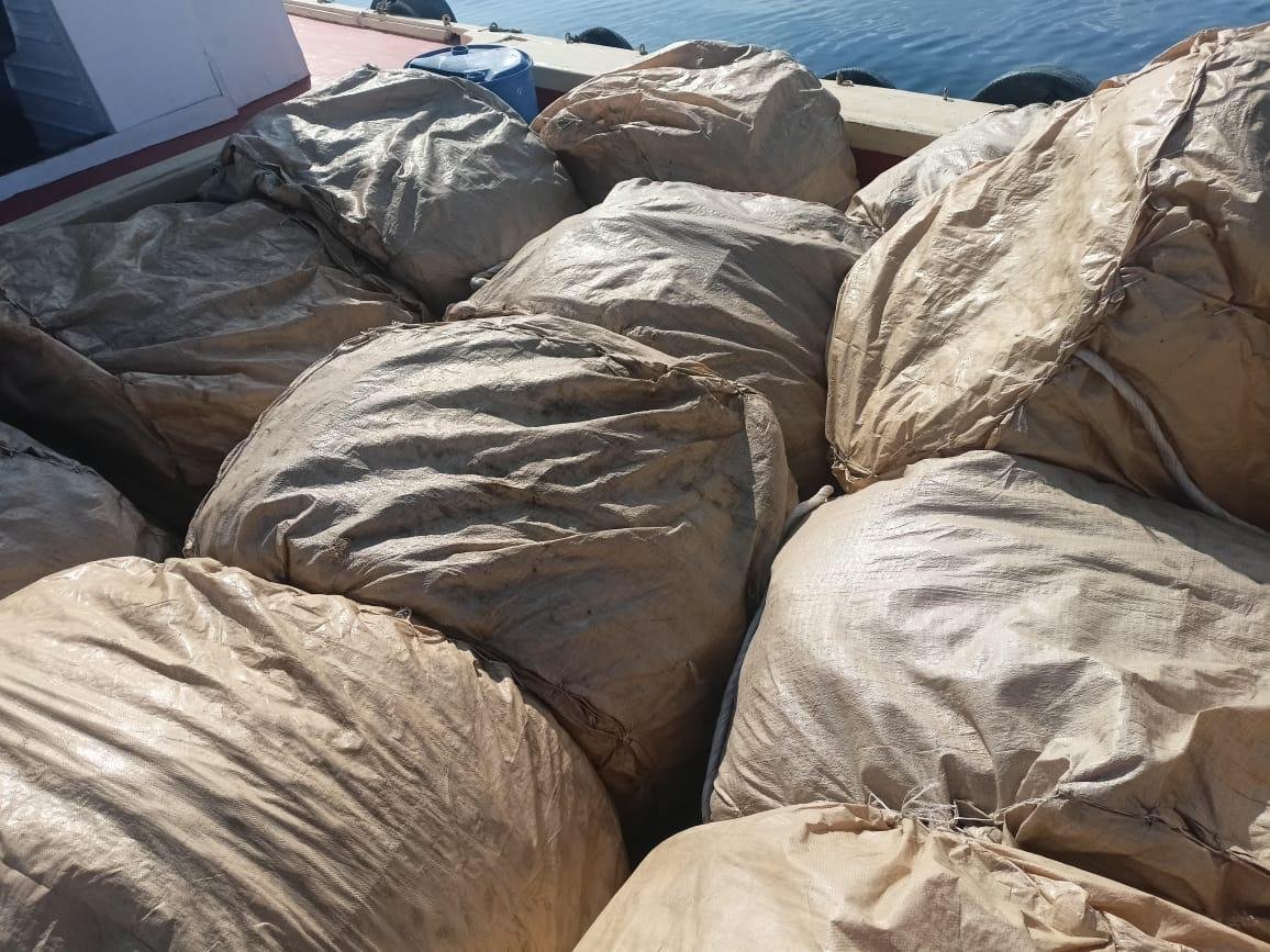 Bulk stores staged for vessel supply